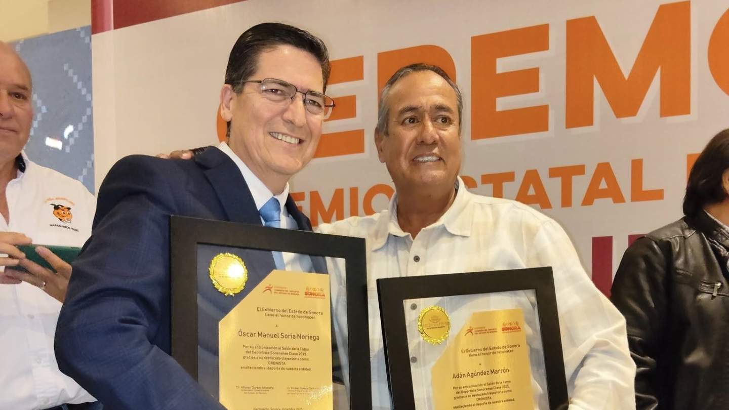 SE ELEVA A 18 EL NÚMERO DE CRONISTAS EN EL SALÓN DE LA FAMA DEL DEPORTISTA SONORENSE 